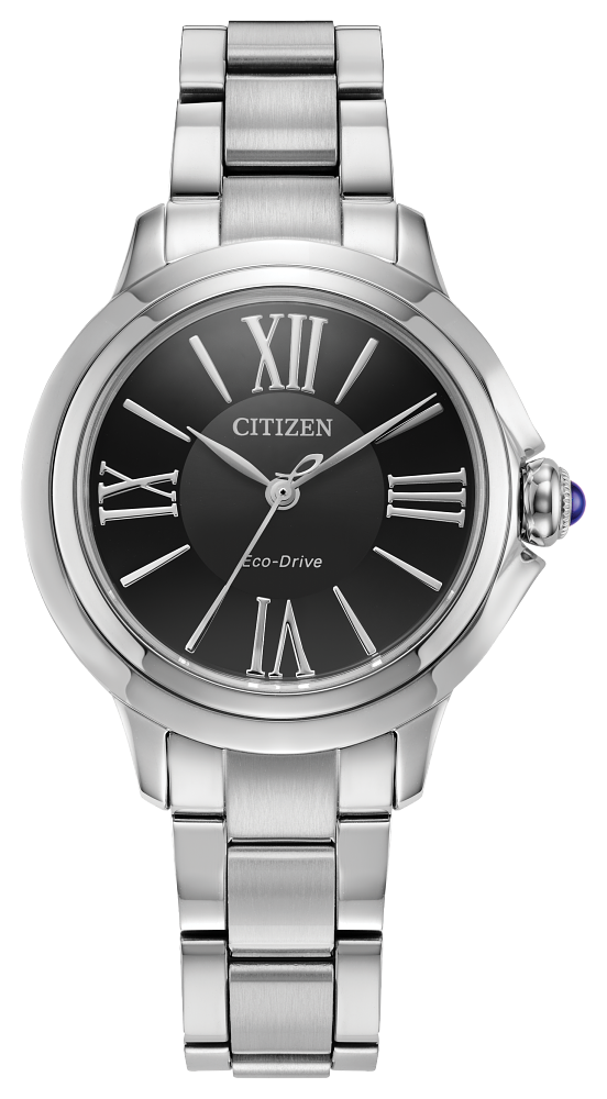 Citizen L Ceci - LAD ECO WR50 SS BRAC BLCK