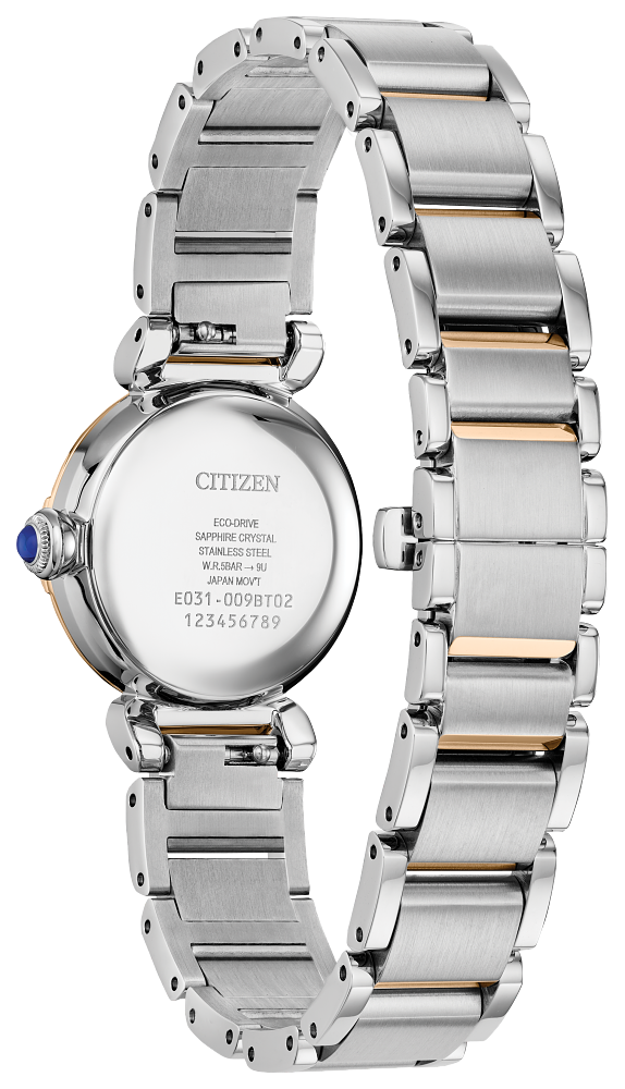 Citizen L Mae - LAD ECO WR50 SSTRG BRAC WHTE