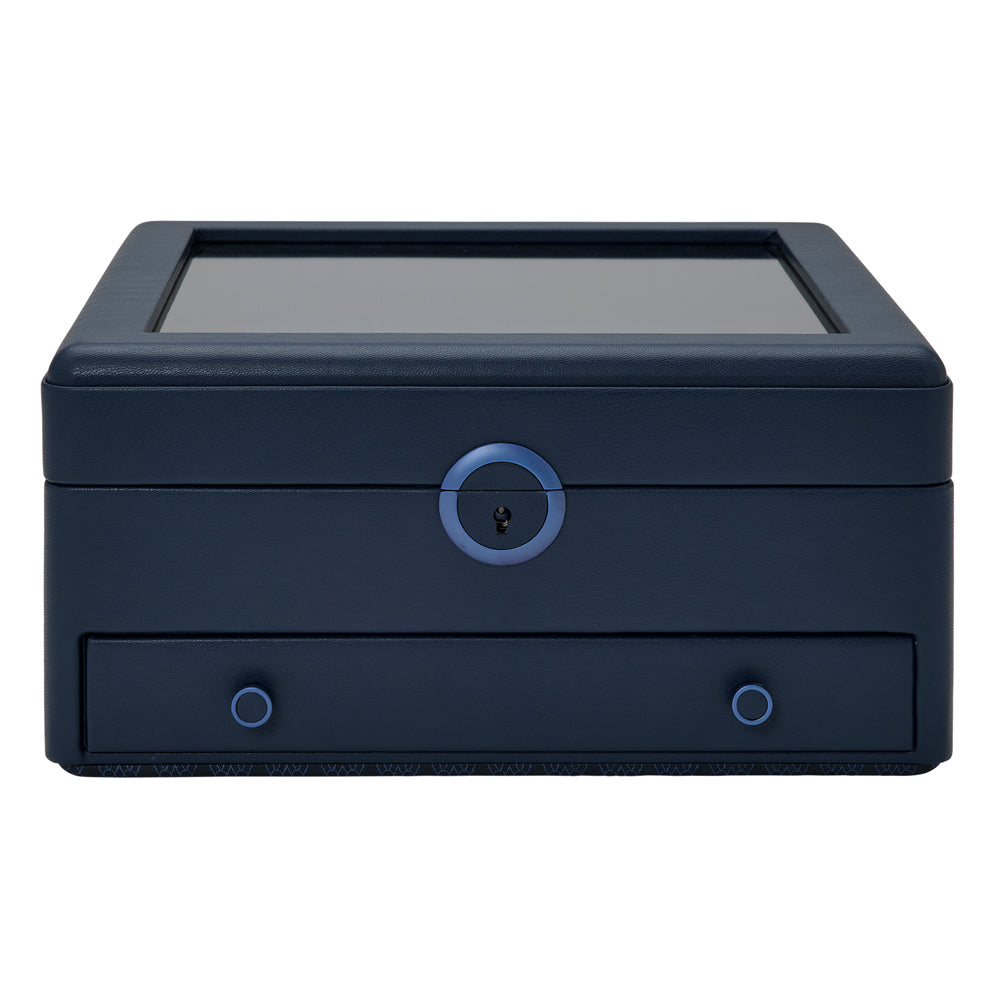 Earth Watch Stand Box - Midnight Blue