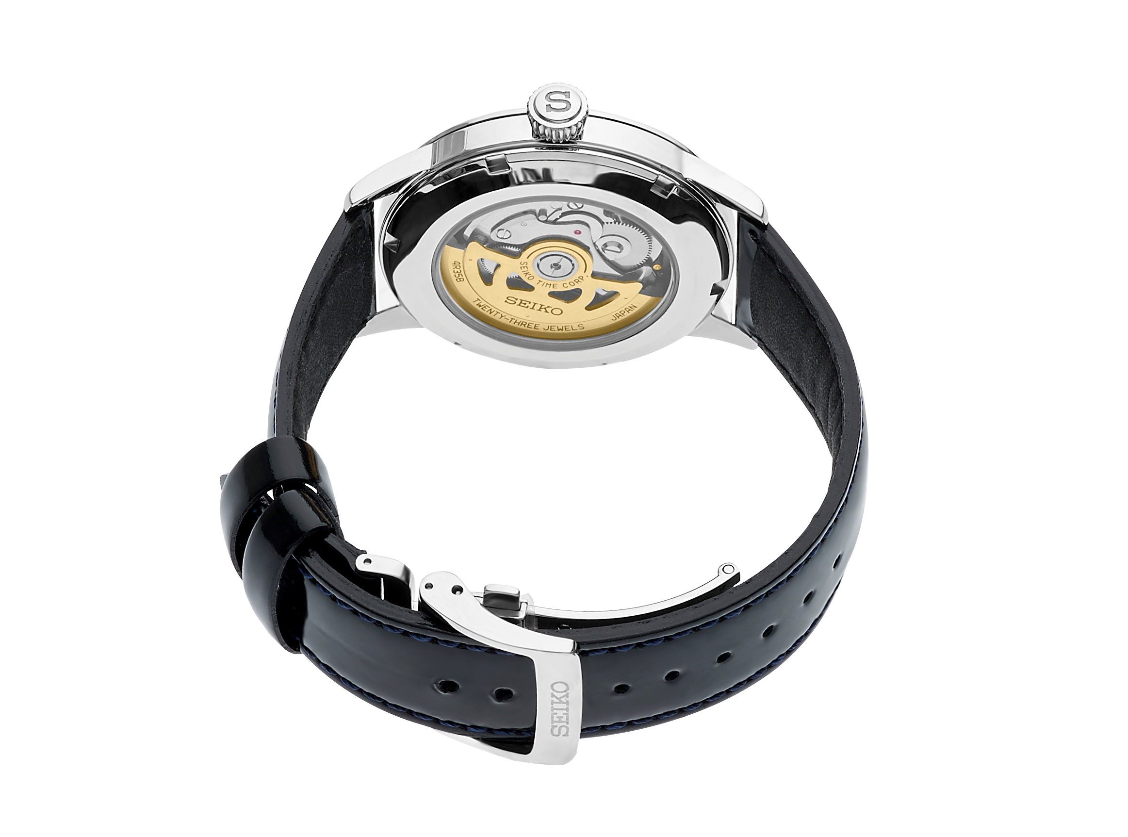 Presage Cocktail Time SS Automatic Light Blue Dial