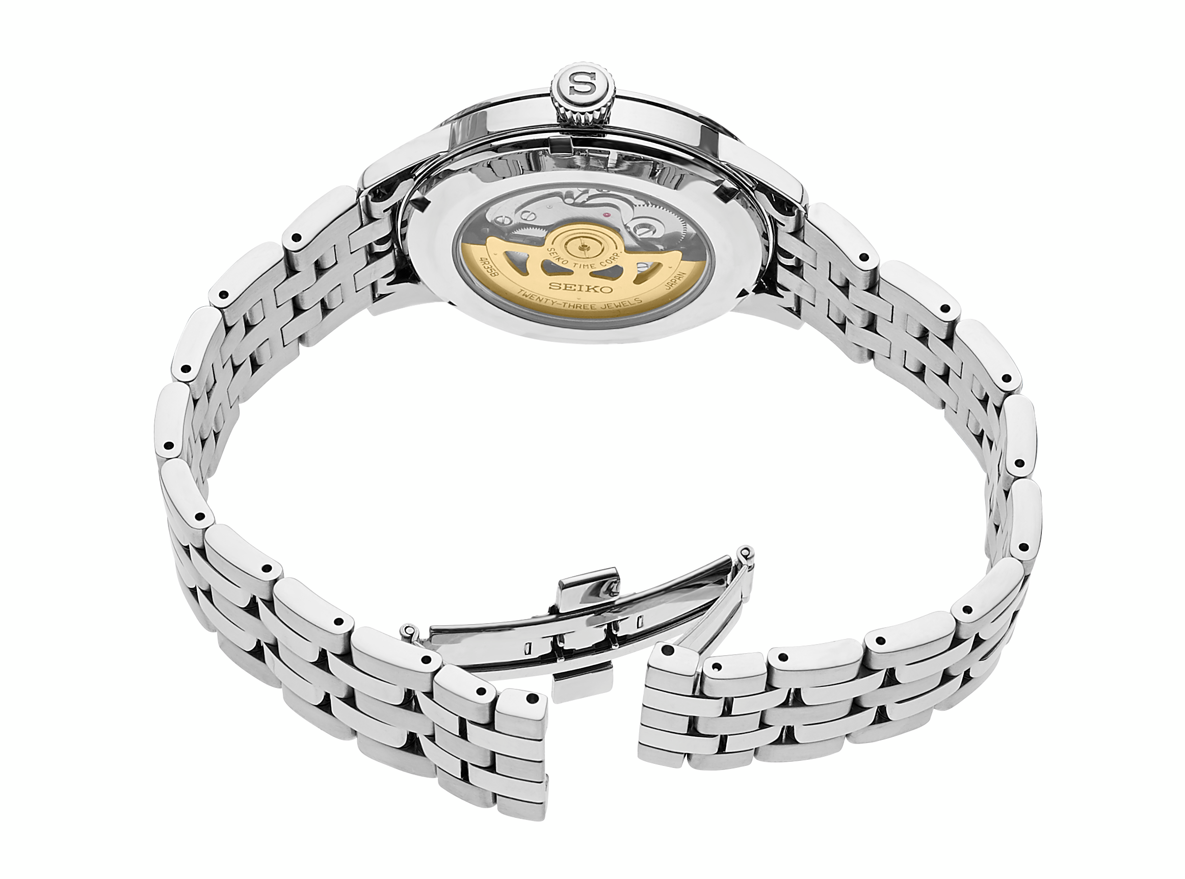 Presage Cocktail Time SS Automatic Silver Dial