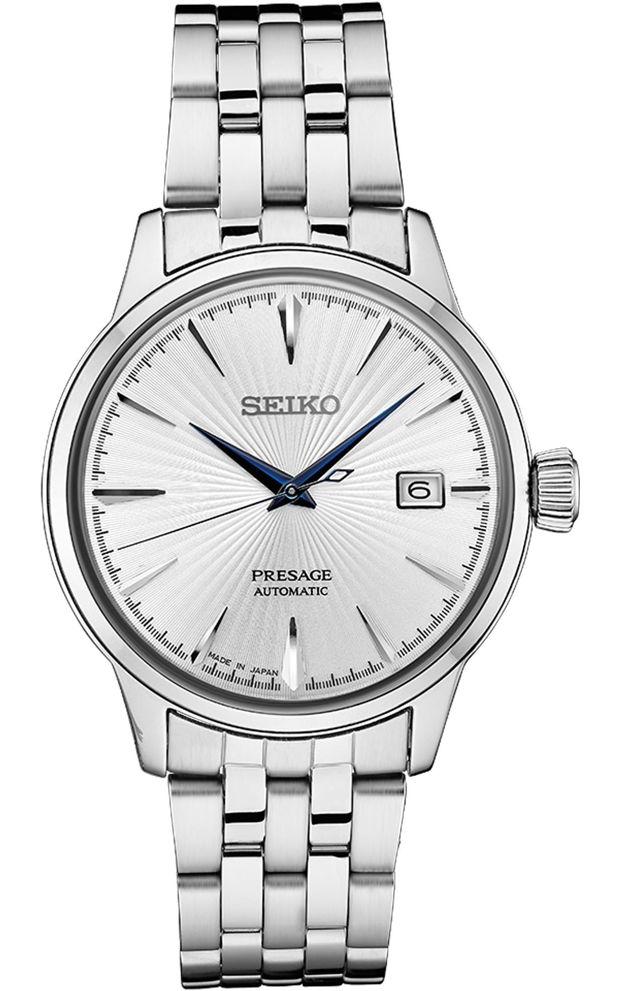 Presage Cocktail Time SS Automatic Silver Dial
