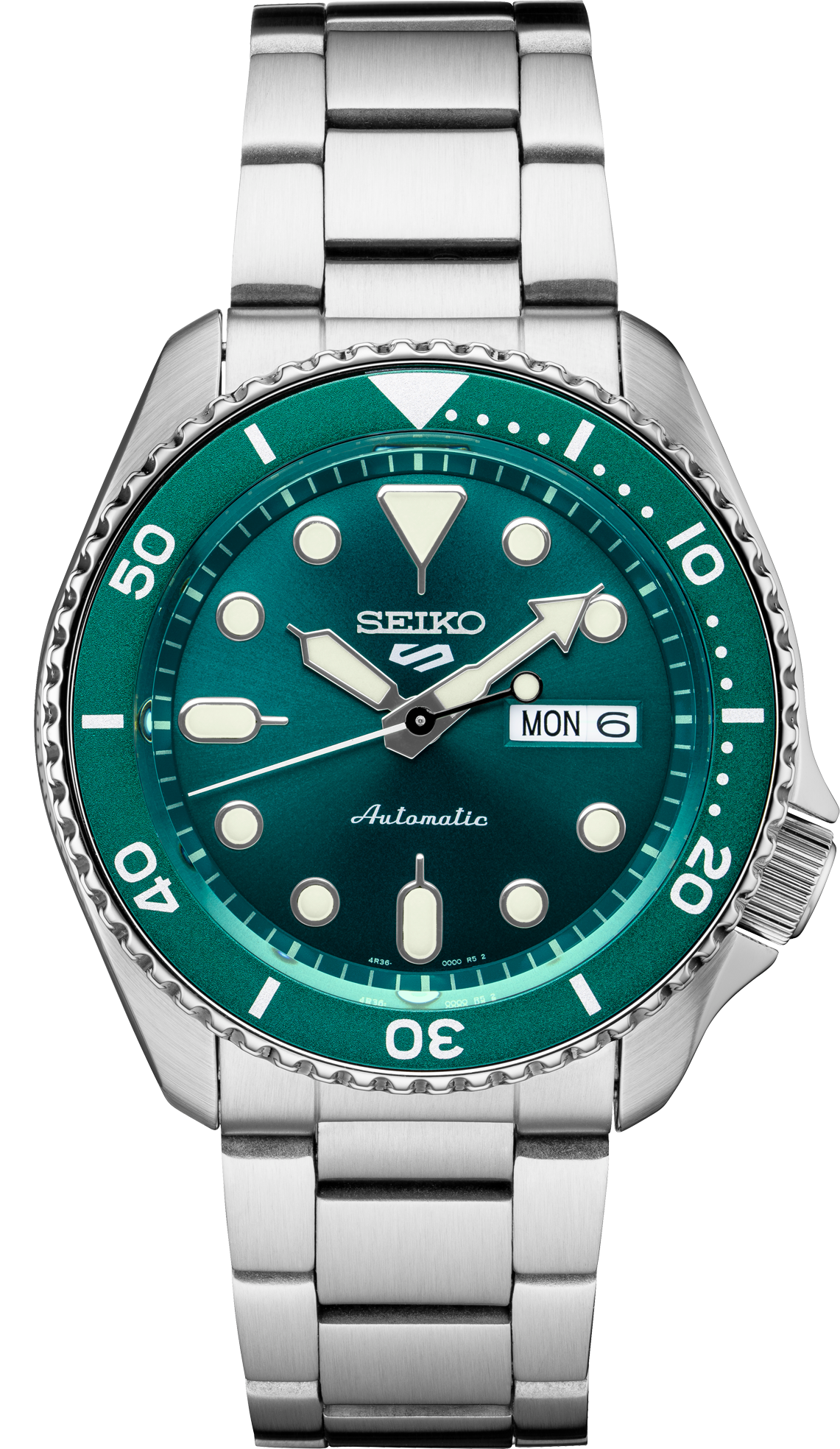 Seiko 5 Sports SS Automatic Green Dial