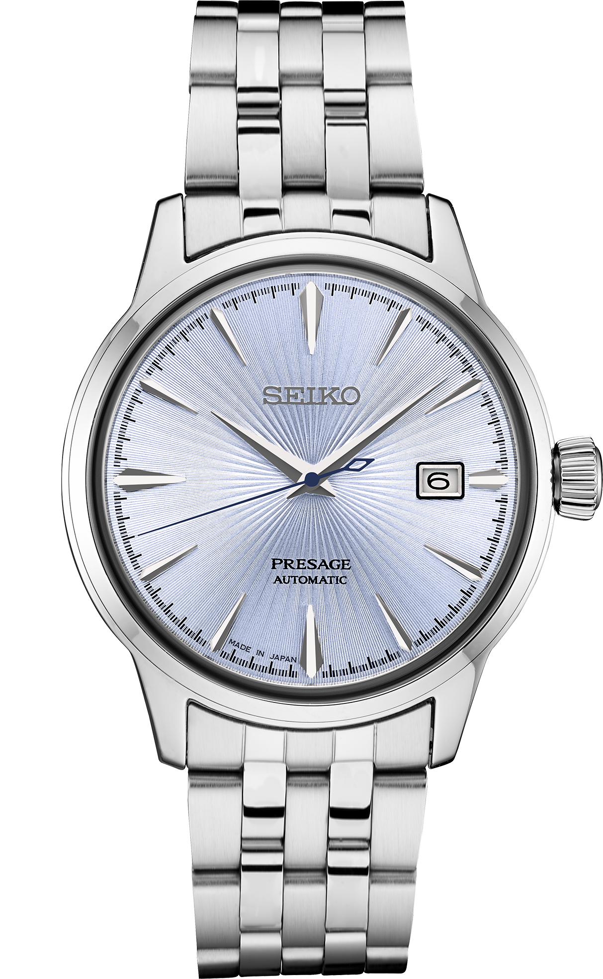 Presage SS Automatic Light Blue Dial
