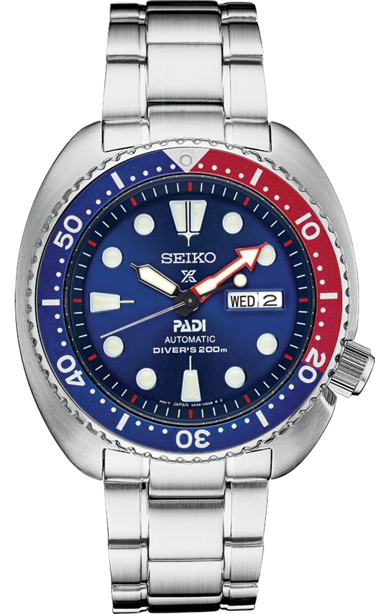 Prospex Diver SS Automatic Blue Dial PADI SE
