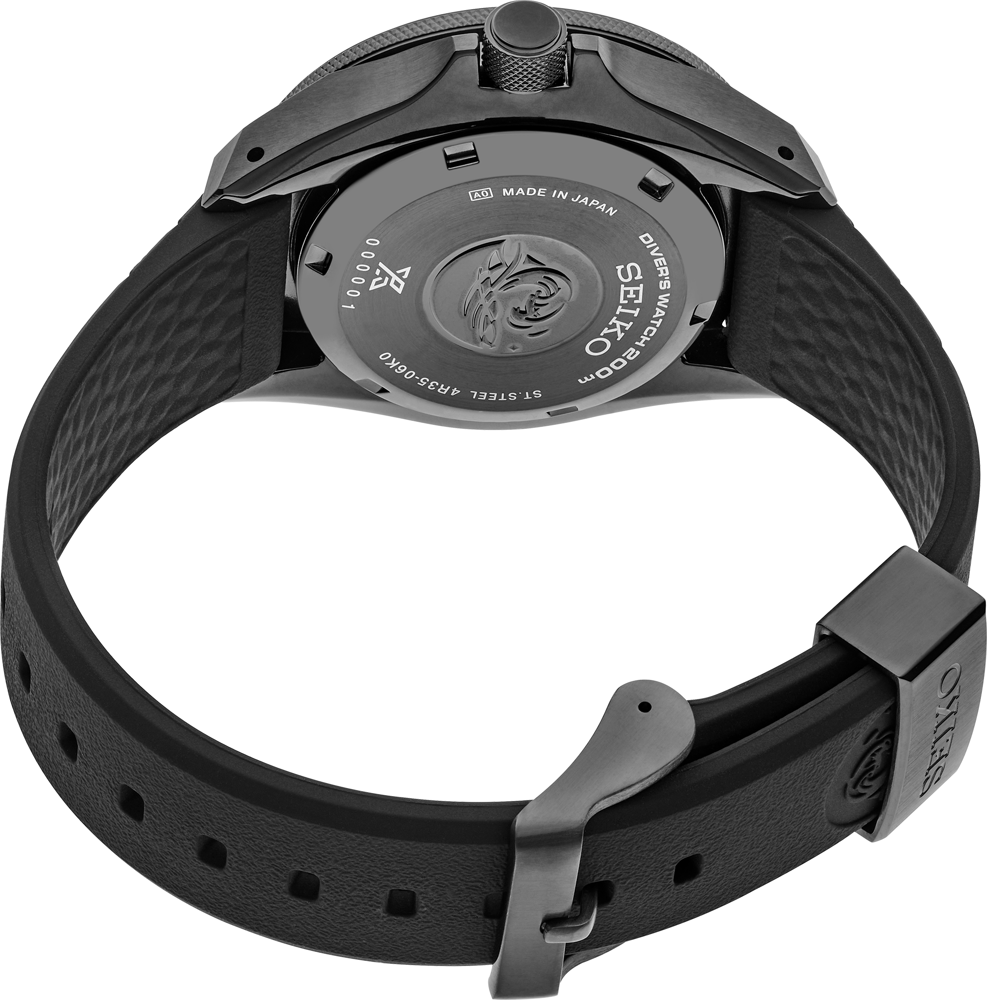 Prospex Diver SS Blk Ct Automatic Black Dial