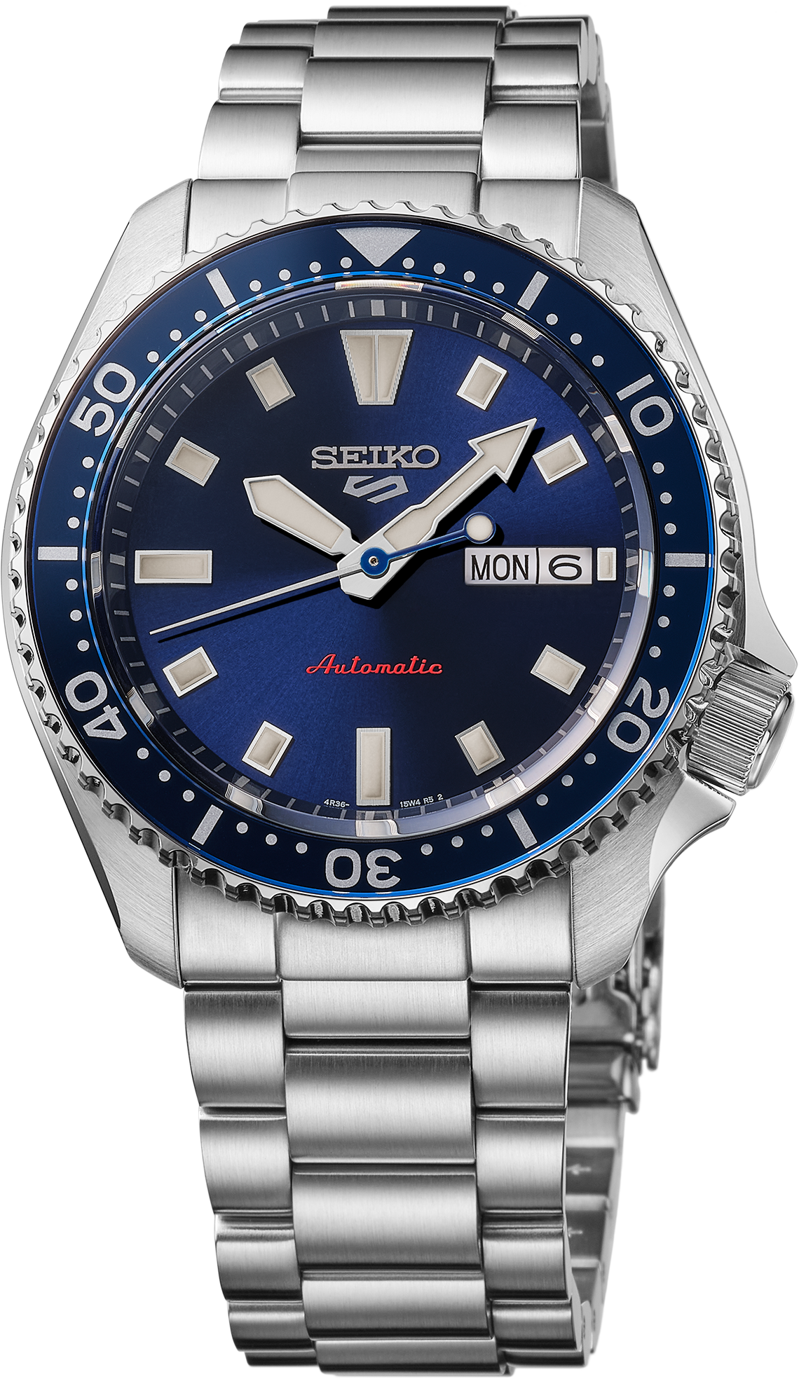Seiko 5 Sports SS Automatic Blue Dial
