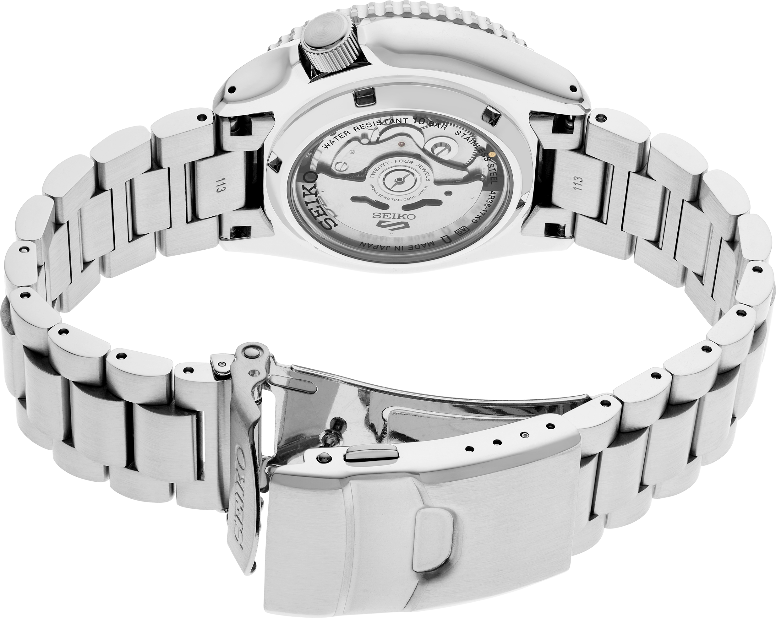 Seiko 5 Sports SS Automatic Blue Dial