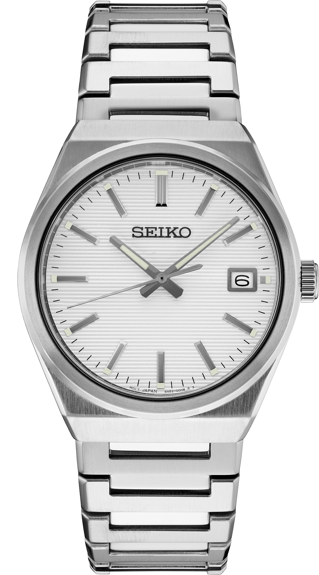 Essentials SS Quartz Silver Dial