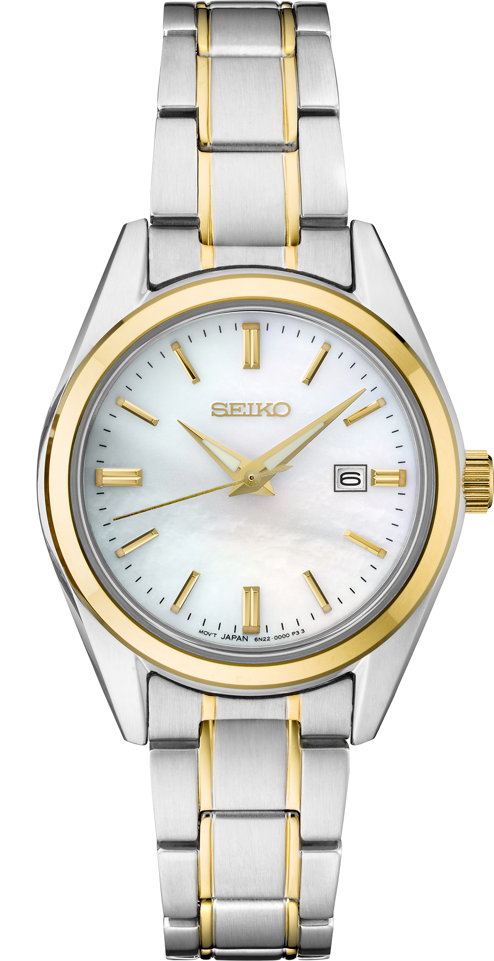 Essentials SS TT Quartz Mother of Pearl Dial