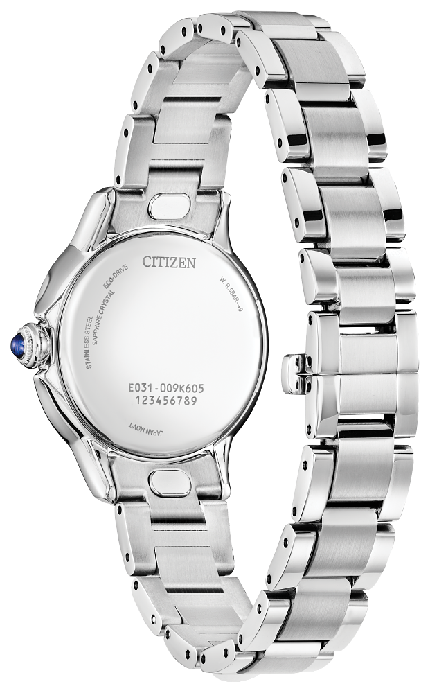 Citizen L Ceci -  LAD ECO WR50 SS BRAC BLCK