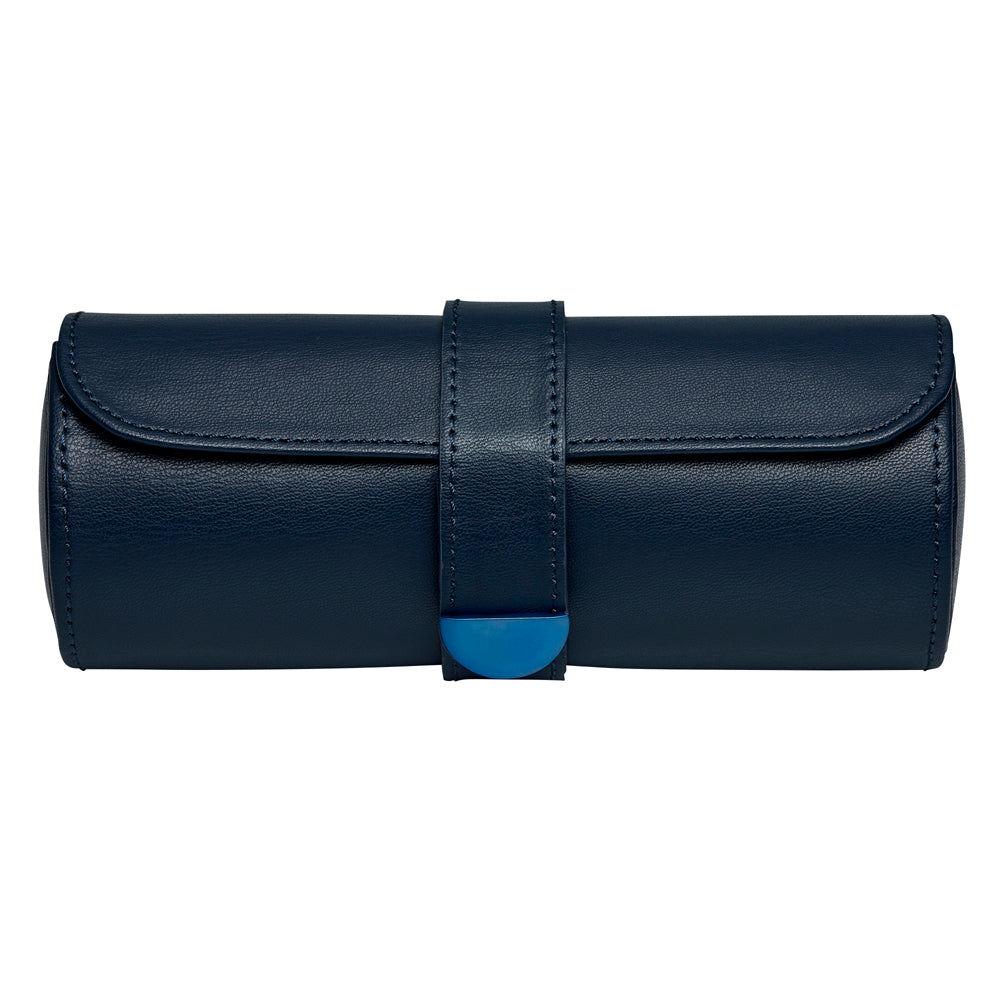 Earth Triple Watch Roll - Midnight Blue