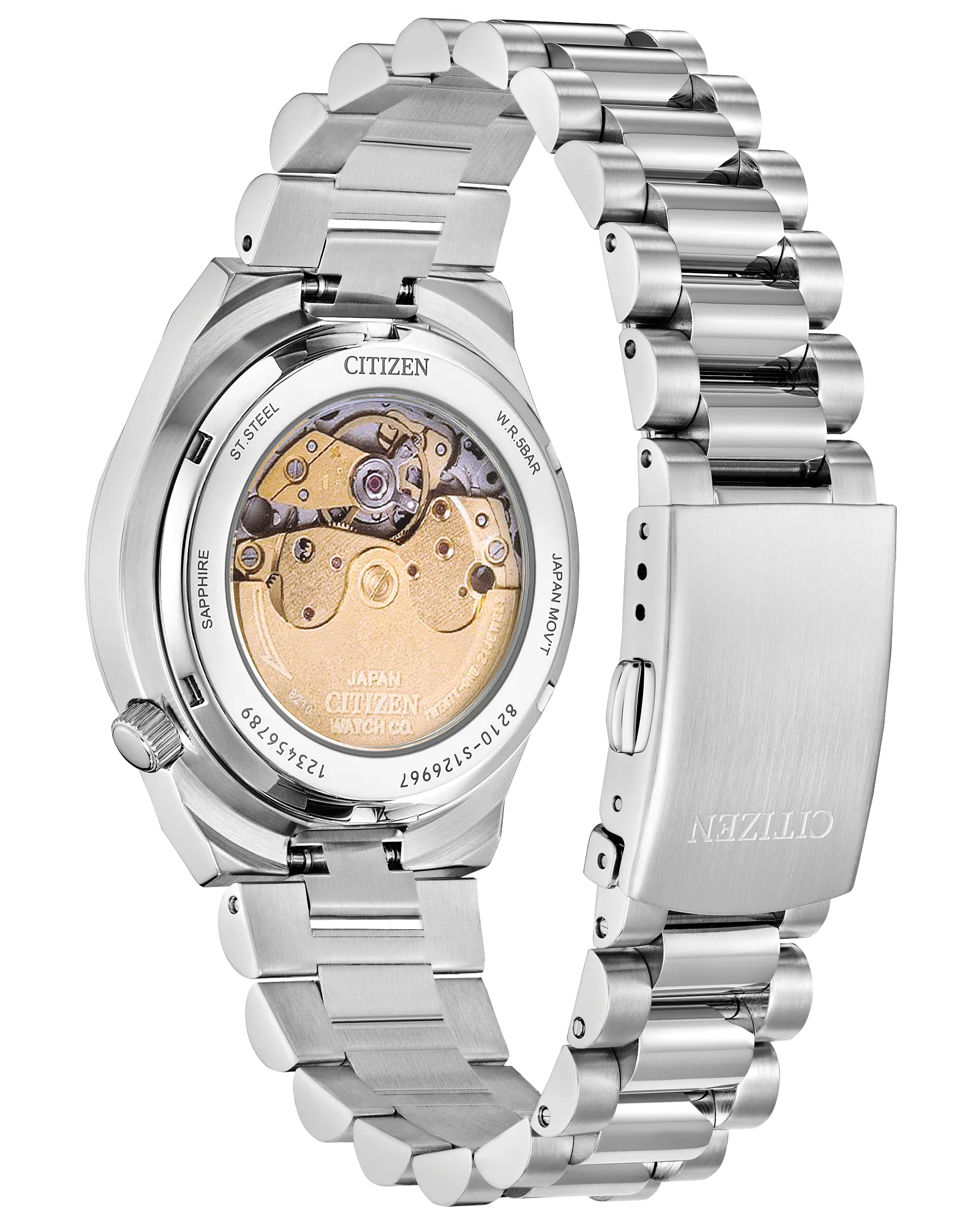 TSUYOSA 37mm -  UNI AUTO WR50 SS BRAC PRPL