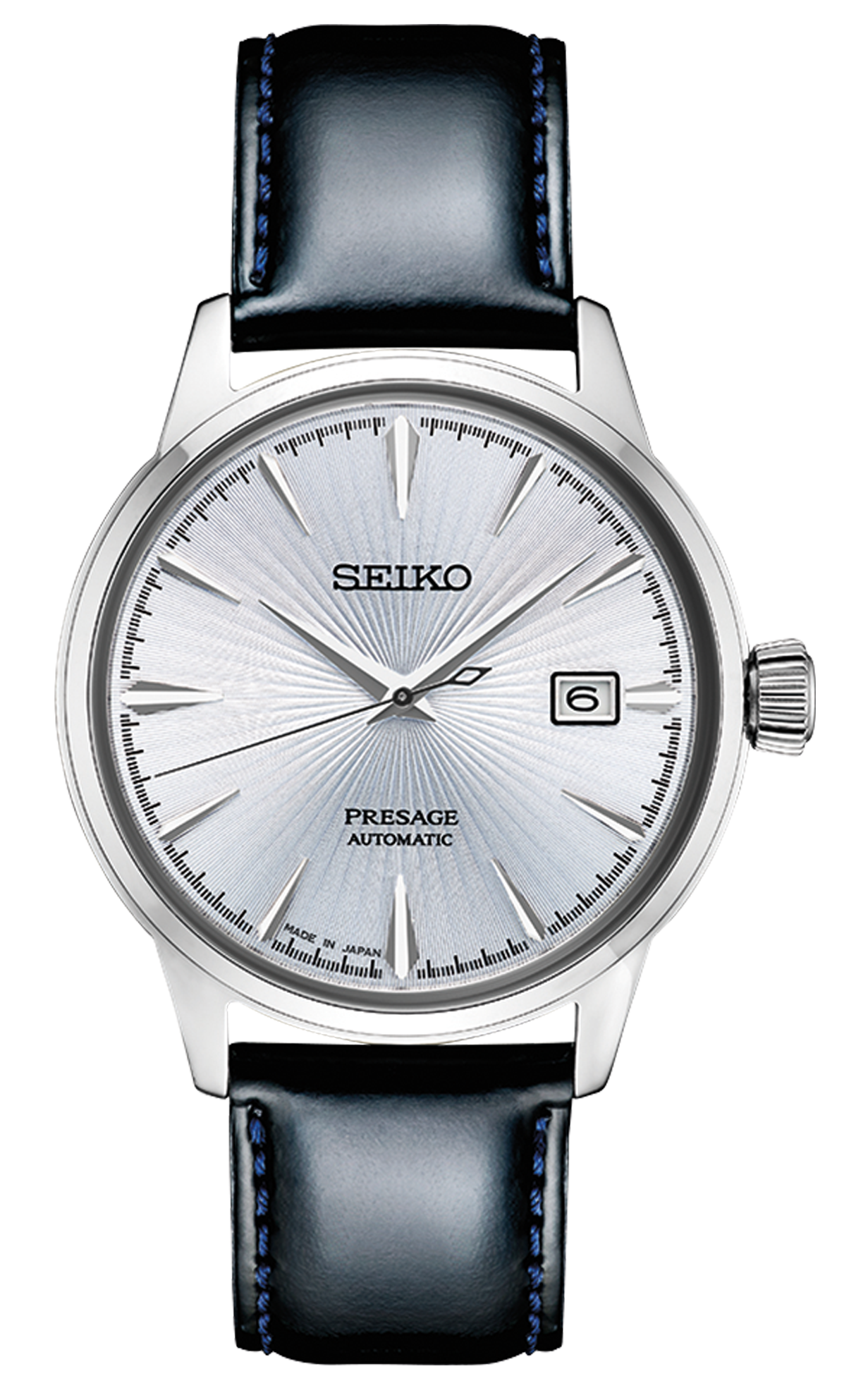 Presage Cocktail Time SS Automatic Light Blue Dial