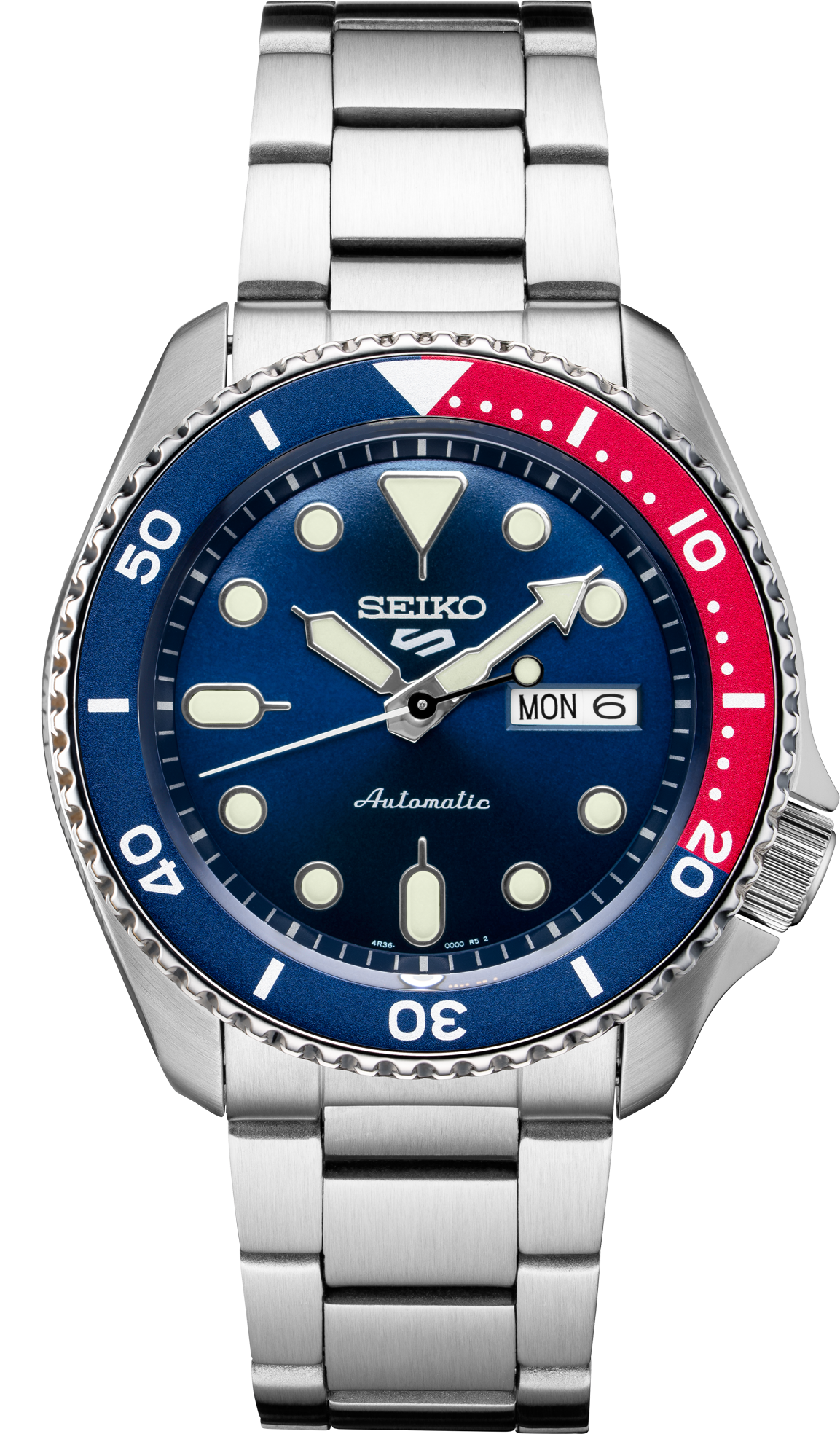 Seiko 5 Sports SS Automatic Blue Dial