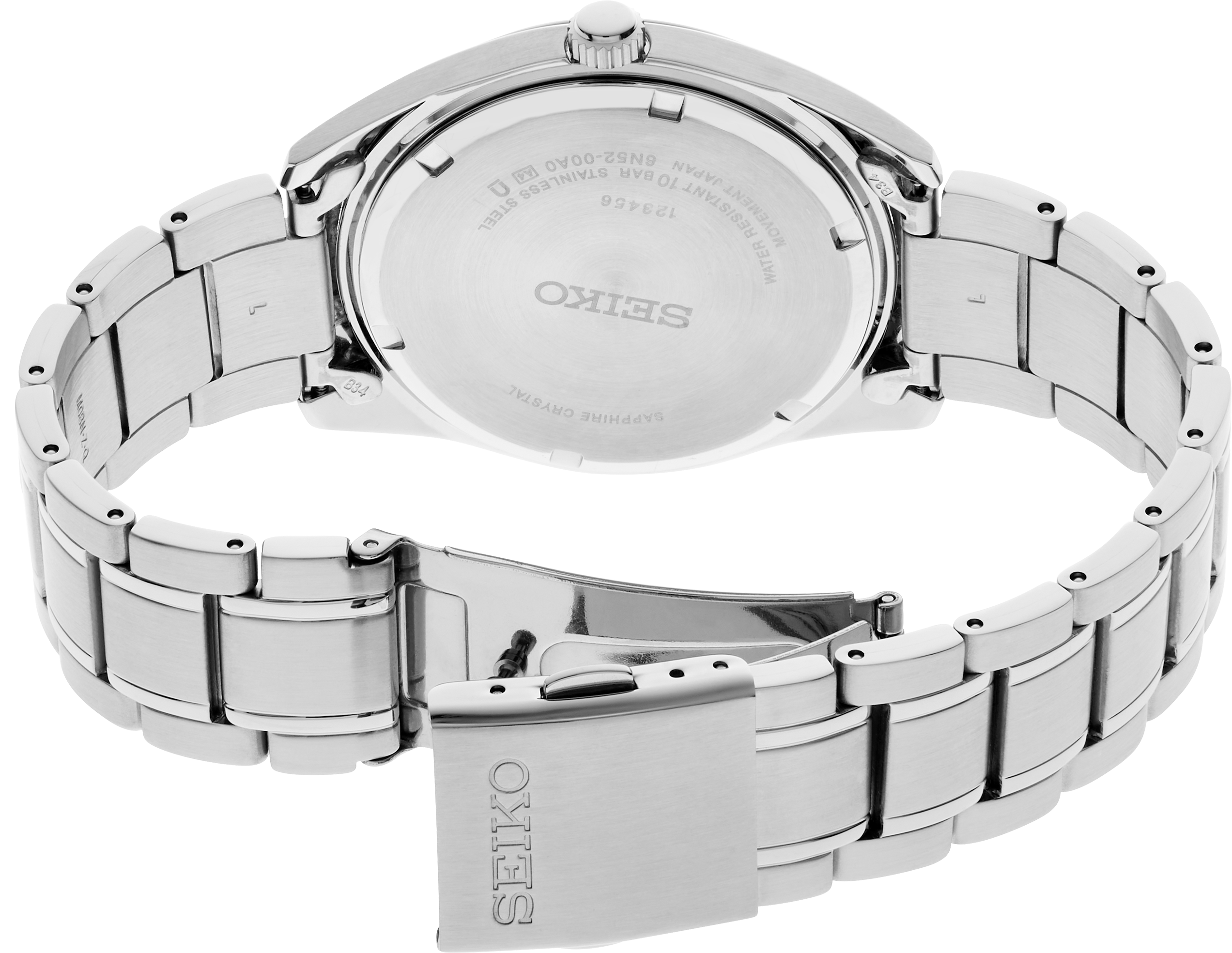 Essentials SS Quartz Green Dial