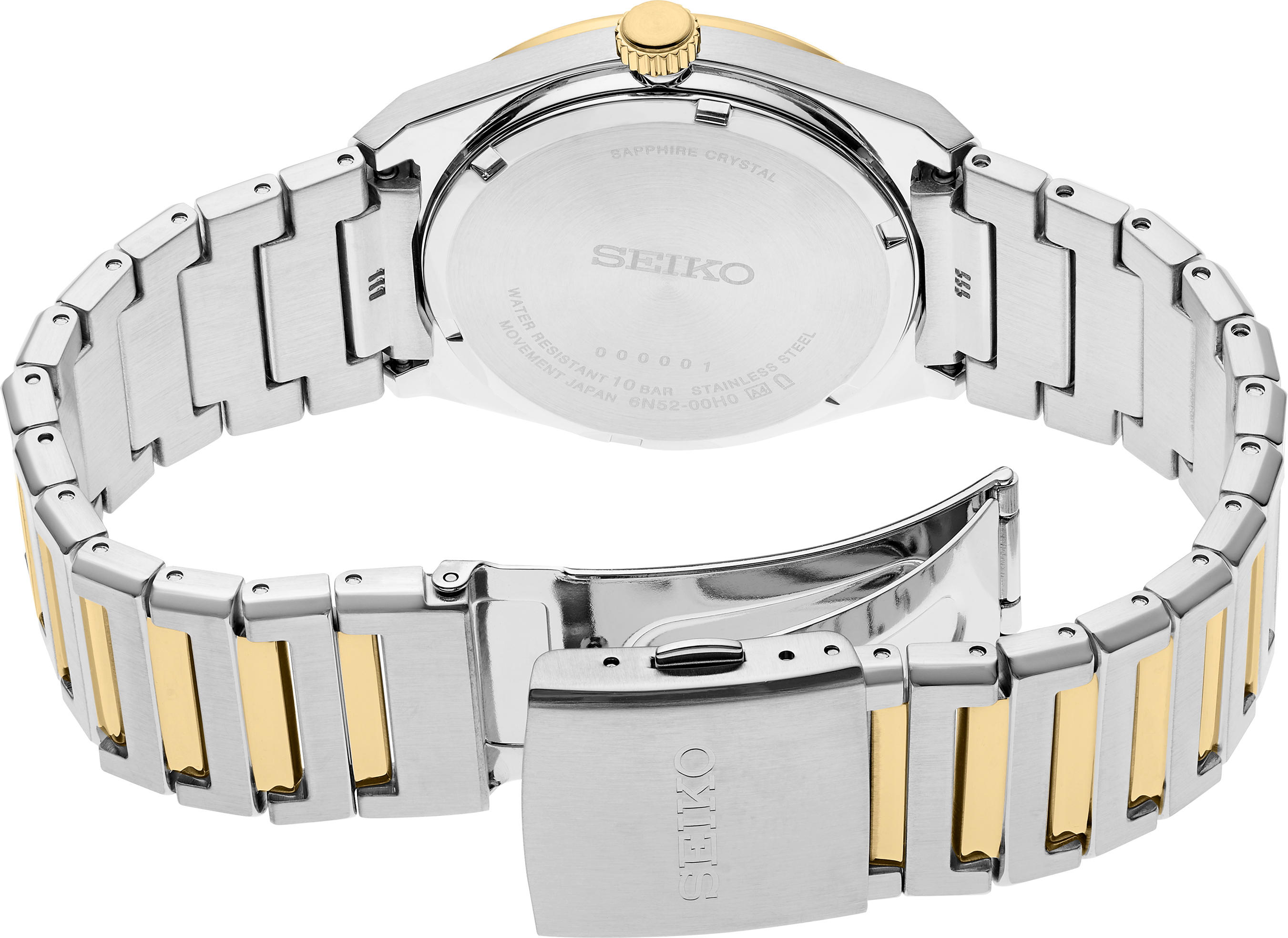 Essentials SS TT Quartz White Dial