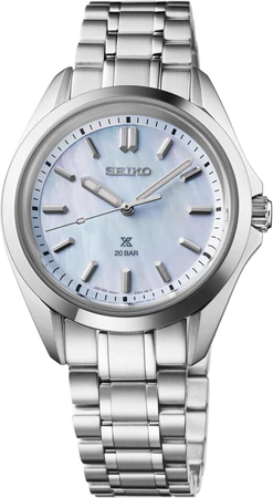 Prospex Sport SS Quartz Blue MOP Dial